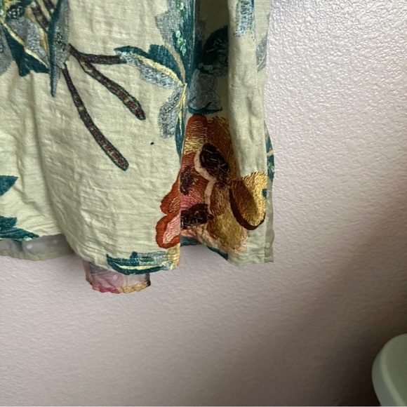 Soft Surroundings Elena Top Sz 1X Sheer Panels - Picture 5 of 12